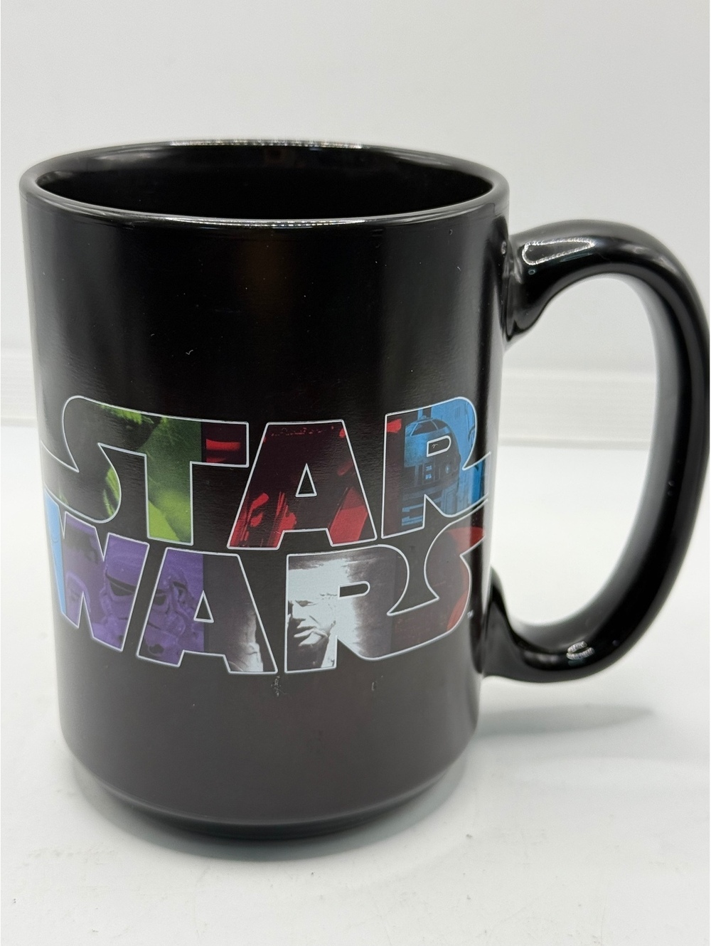 Star Wars Zak Designs 16 oz Black Mug May The Force Be With You Lucasfilm 2023
